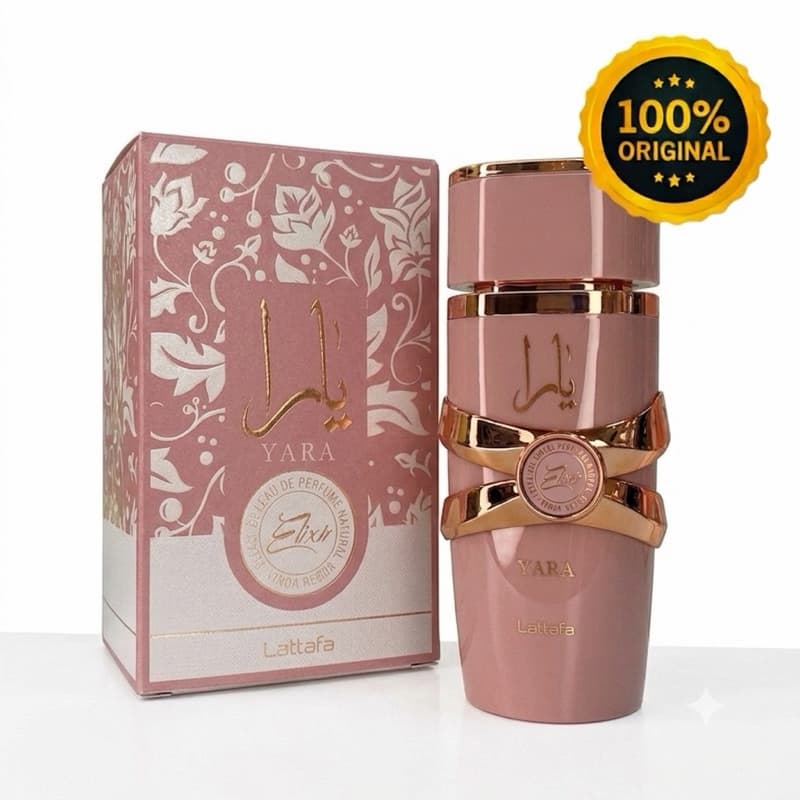 Perfume Yara Elixir Lattafa Original - 100 ml Feminino