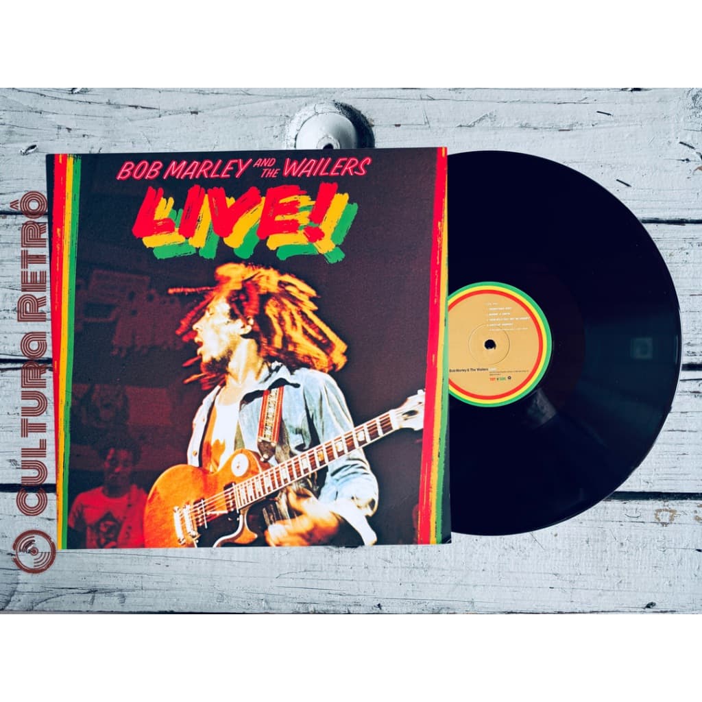LP LIVE BOB MARLEY 2015 ( LACRADO/ PRETA) I SHOT THE SHERIFF