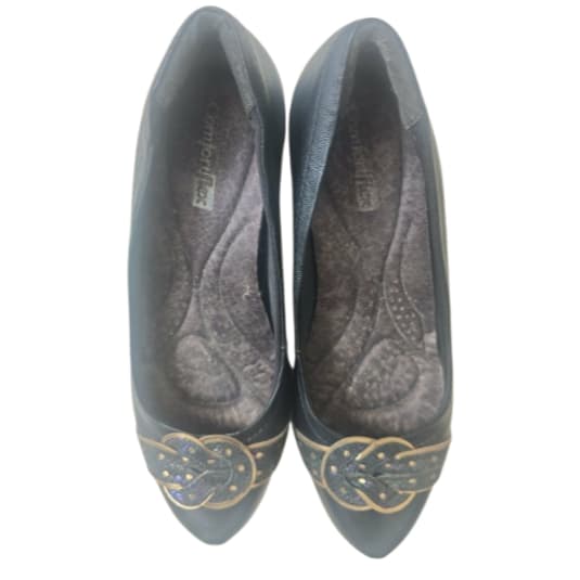 Scarpin Comfortflex Feminino Preto – Salto Médio | Tam. 37 | Elegante e Confortável (p/ mulher)