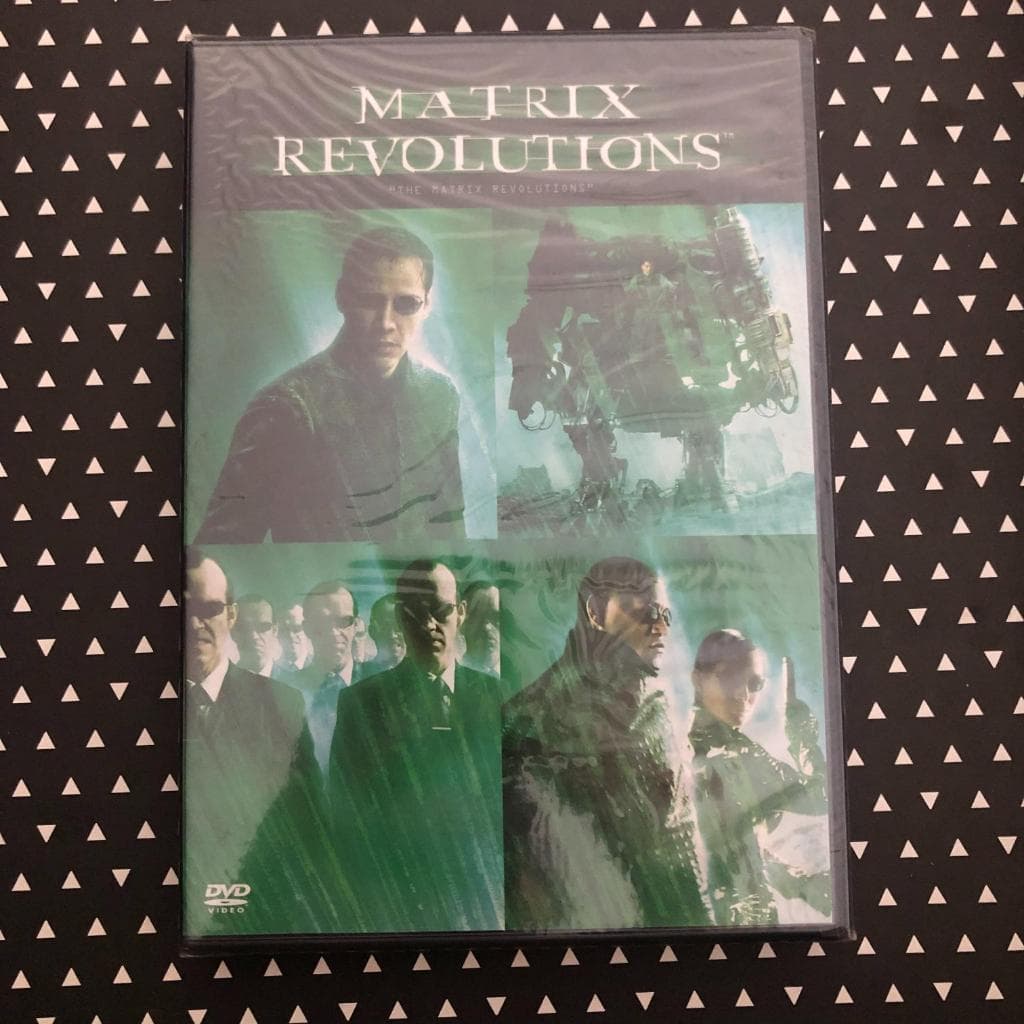Matrix Revolutions — DVD original lacrado — Warner — distribuidora da edição não identificada