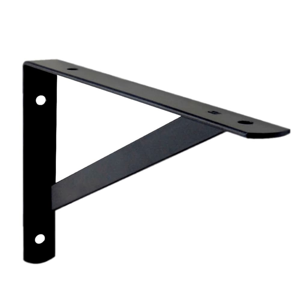 Mão Francesa 40cm x 24cm x 2cm Reforçada com suporte até 47kg cor preto