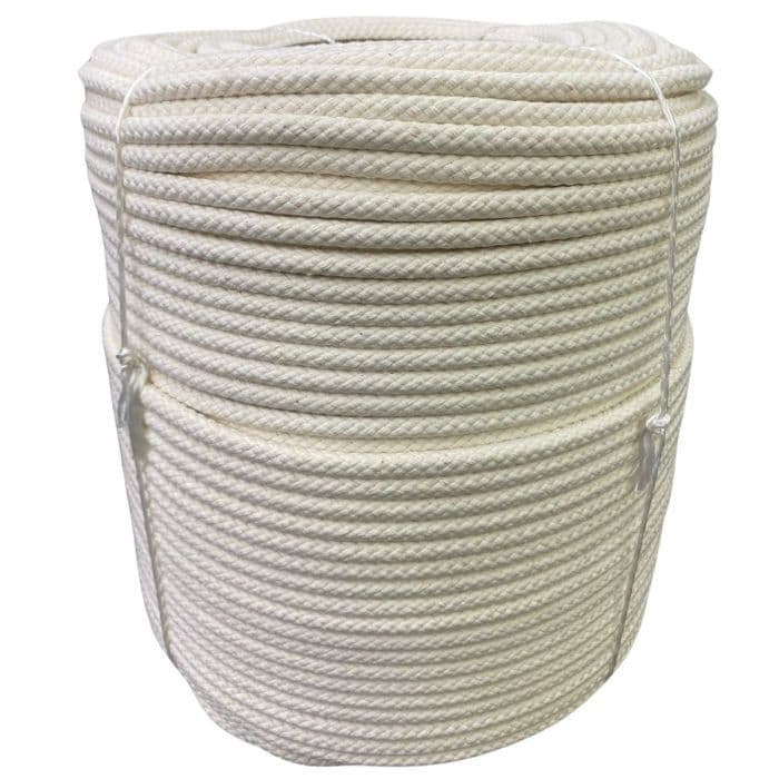 Corda De Algodão Capoeira 8mm 220 Metros Graduação Batismo