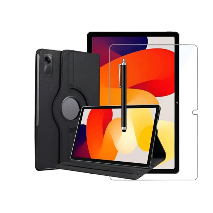 Película De Vidro + Capa + Caneta Para Tablet Lenovo M9