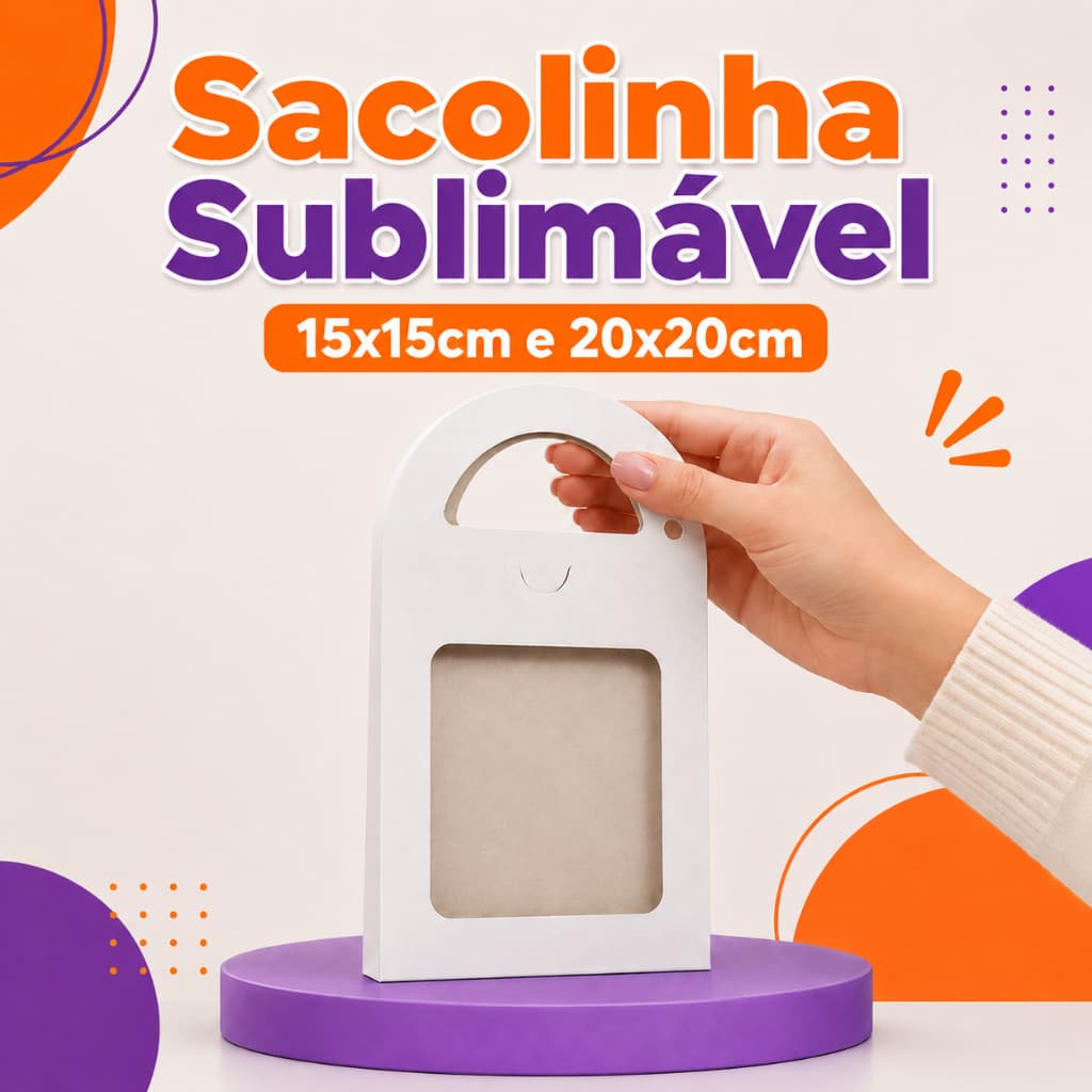 10 Caixinha para Azulejo Sublimavel 15x15cm | 20x20cm Para Sublimação Embalagem Sacolinha para Azulejo