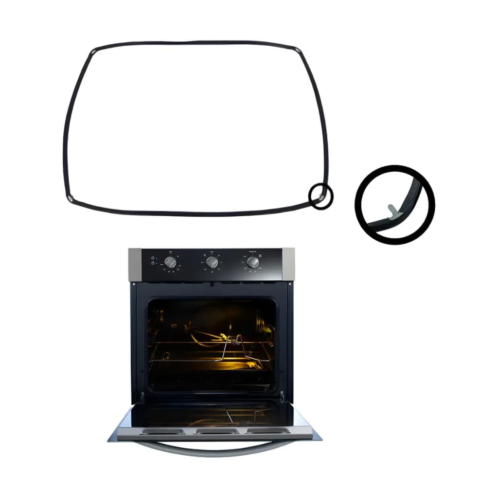 Vedação Para Forno Eletrico Electrolux Og7mx 42x31cm | Borracha Gaxeta Guarnição Térmica