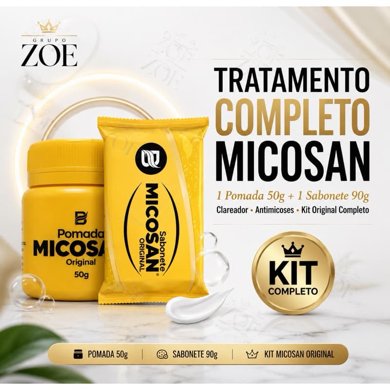 Micosan Original Pomada com sabonete em Barra