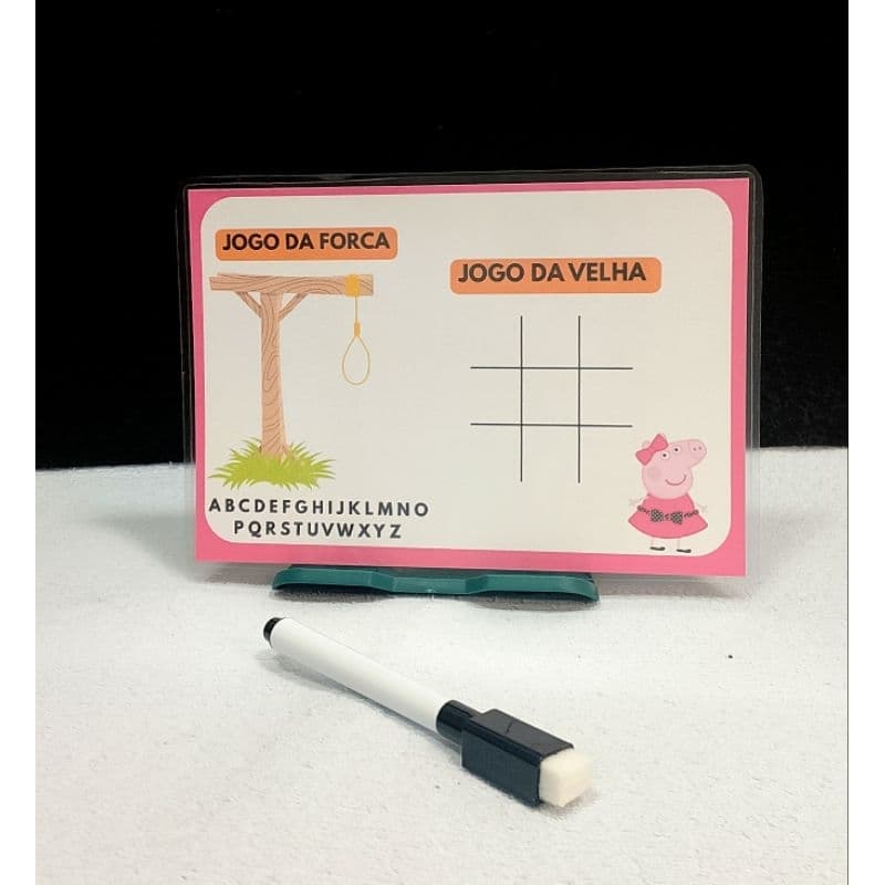 lousa mágica personalizada Peppa