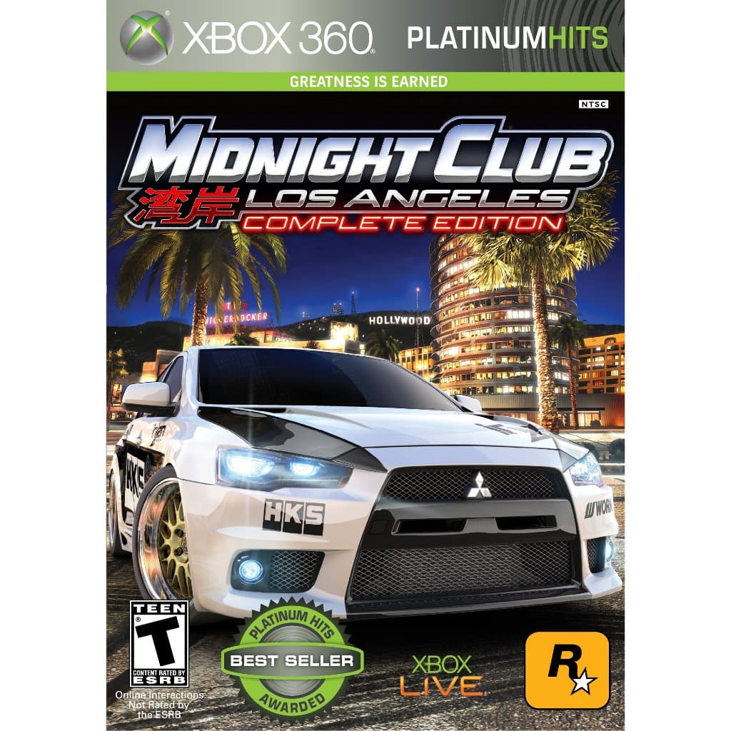 Midnight Club Los Angeles Complete Edition para Xbox 360 Desbloqueado LT 2.0 LT 3.0 RGH - Xbox Desbloqueado