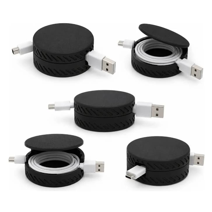 Organizador De Cabo Para Iphone Android Porta Fio,carregador