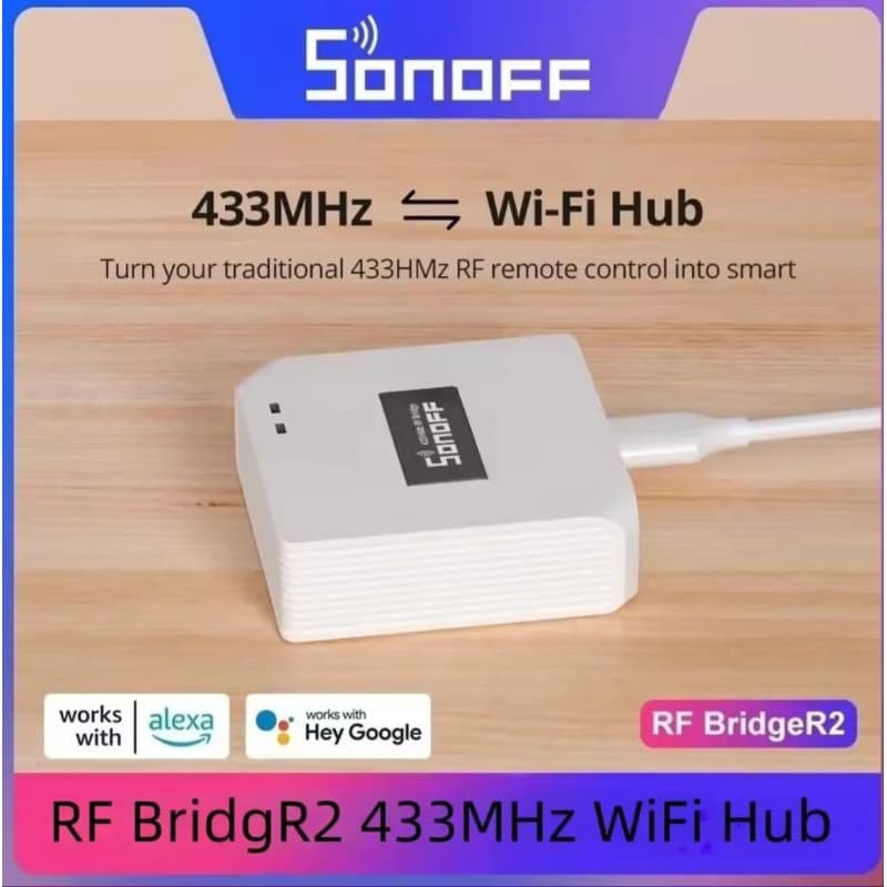 Sonoff RF Bridge R2 433MHz Smart Hub Wi-Fi - Transforme sua Casa em Inteligente!