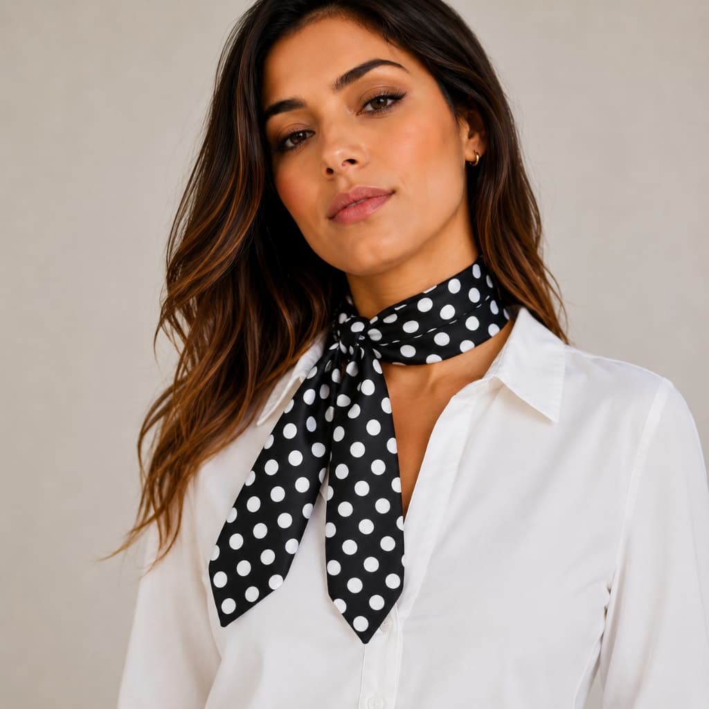 Lenço Feminino de Cetim para Pescoço 1,40 x 0,20 cm | Elegante, Leve e Versátil