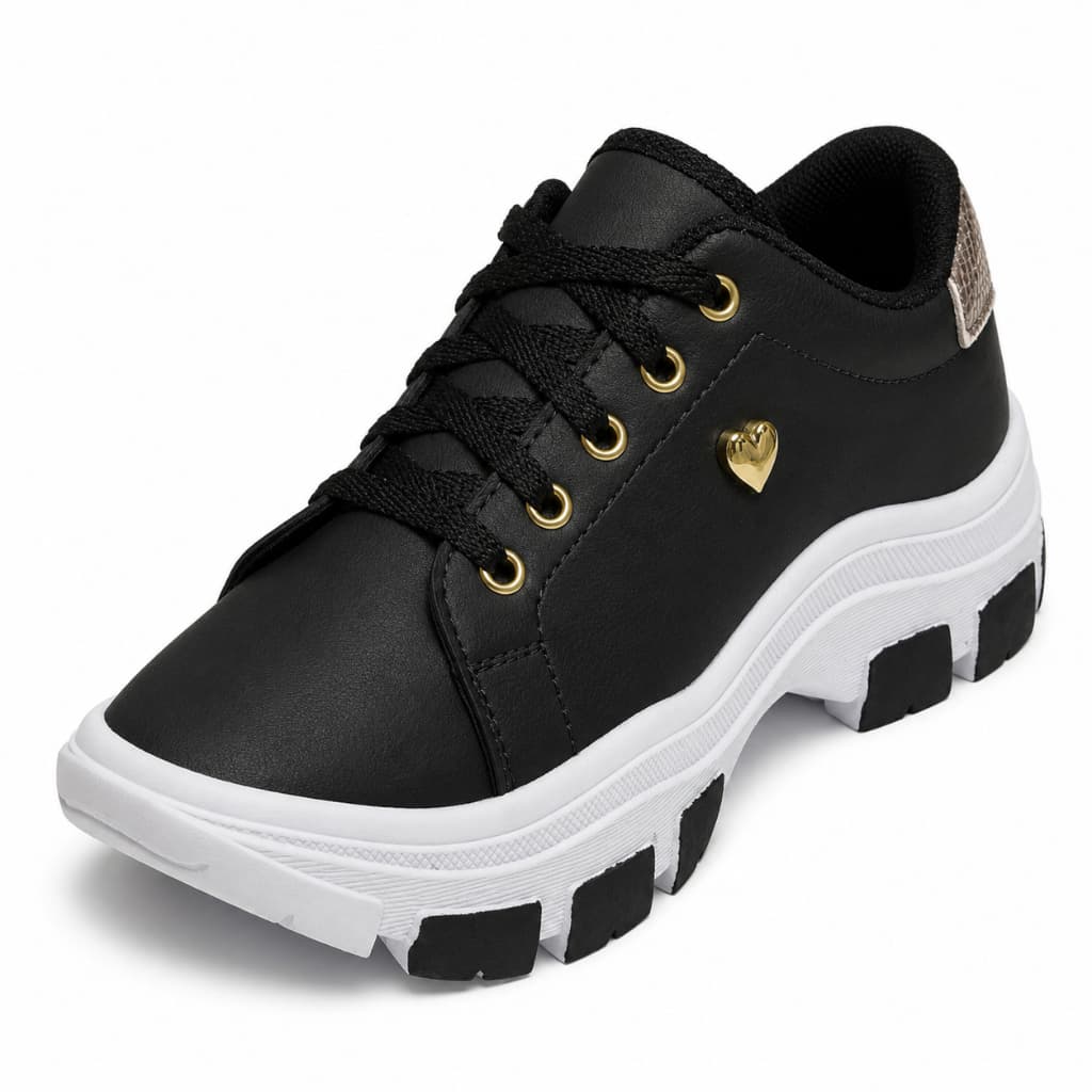 Tenis Feminino CS Casual Caminhada Confortável Leve Macio