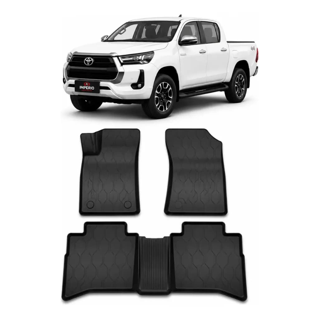Tapete Bandeja Toyota Hilux 2016 Á 2025 Impermeável