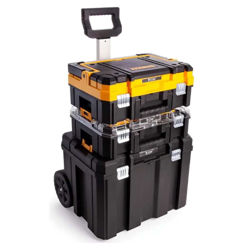 Dewalt Dwst60404 Mobile Tower 3 Caixas De Ferramentas Com Rodas Dewalt Tstak