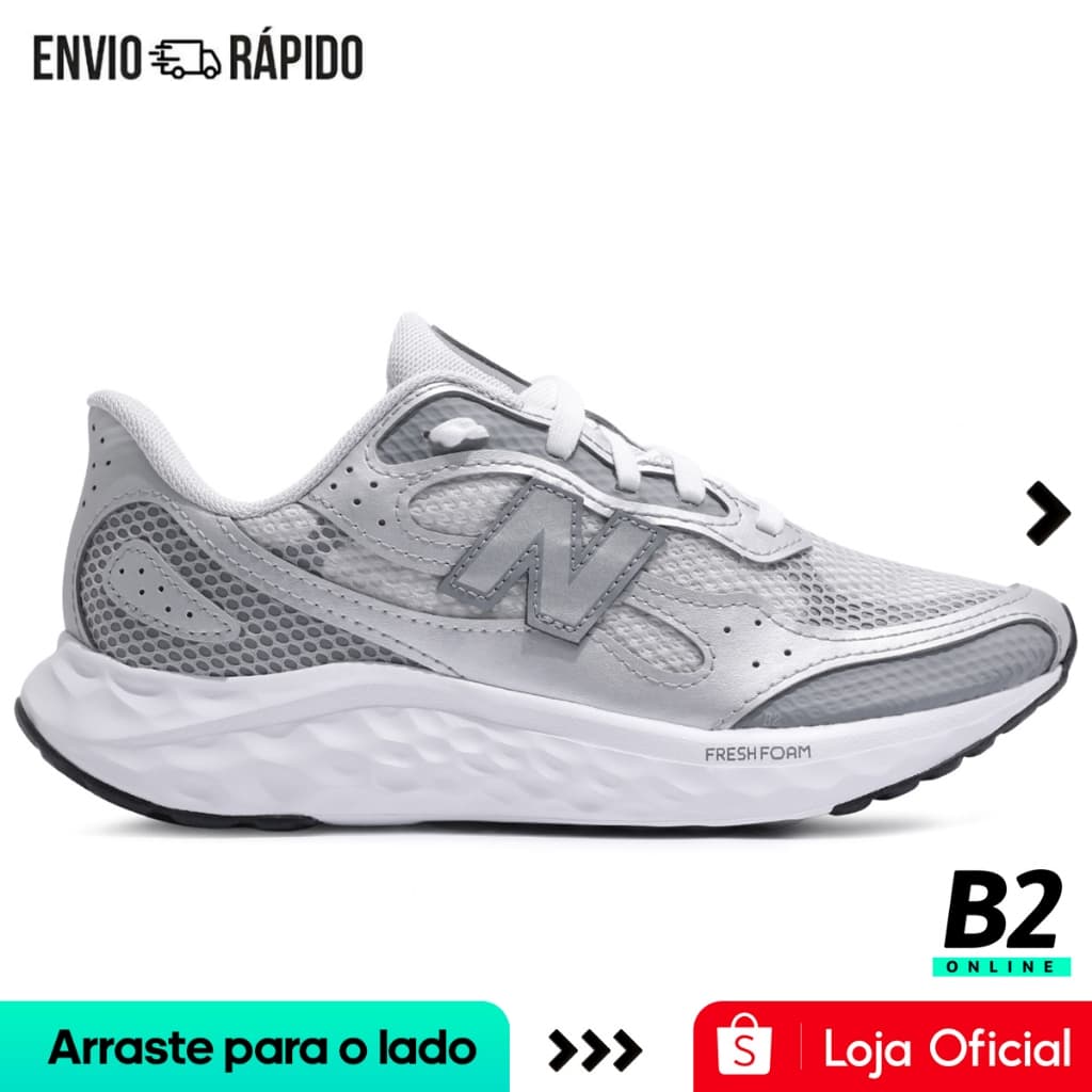 Tênis New Balance Fresh Foam Arishi V4 Feminino Original com Nota Fiscal e Garantia