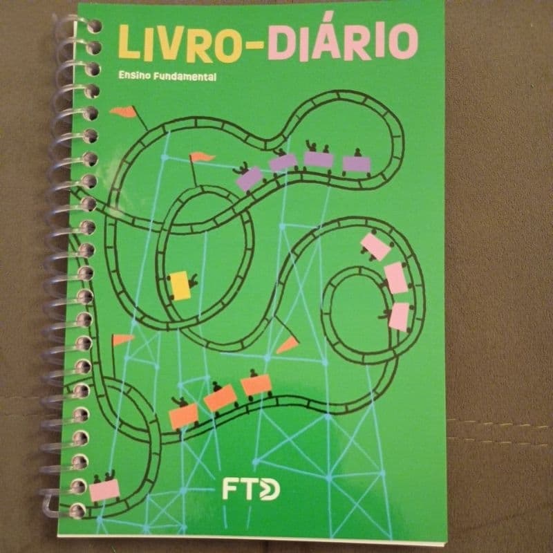 Livro-Diário FTD Ensino Fundamental - Novo (Sem Lacre)