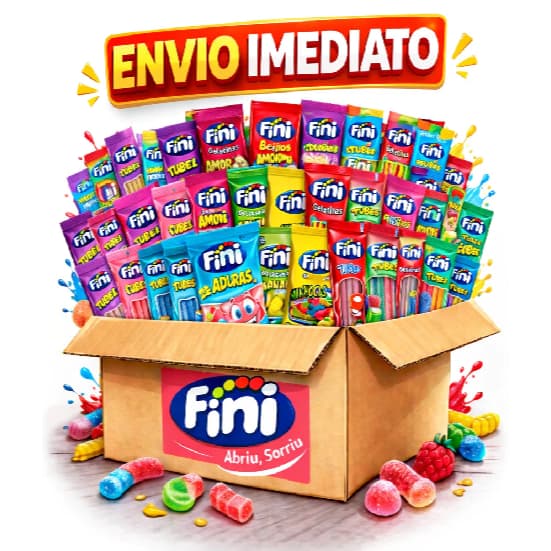 Fini Tube 15g Balas Sortidas/10 a 60 Unidades.