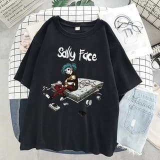 Camiseta Sally Face – Estilo Geek e Conforto para o Dia a Dia