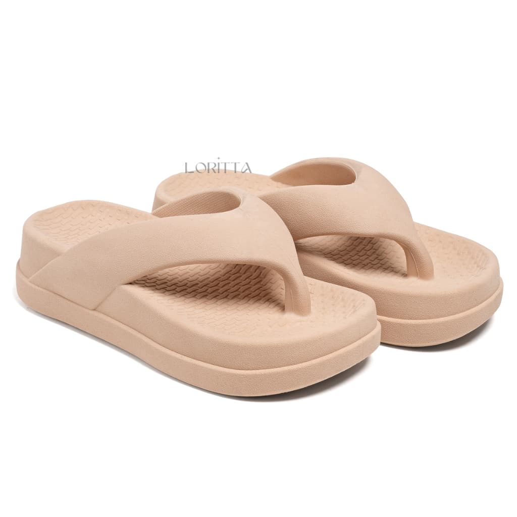 Sandalia Chinela Feminina Plataforma Nuvem Conforto Sola Grossa Blogueira 5CM de Salto Piscina Praia