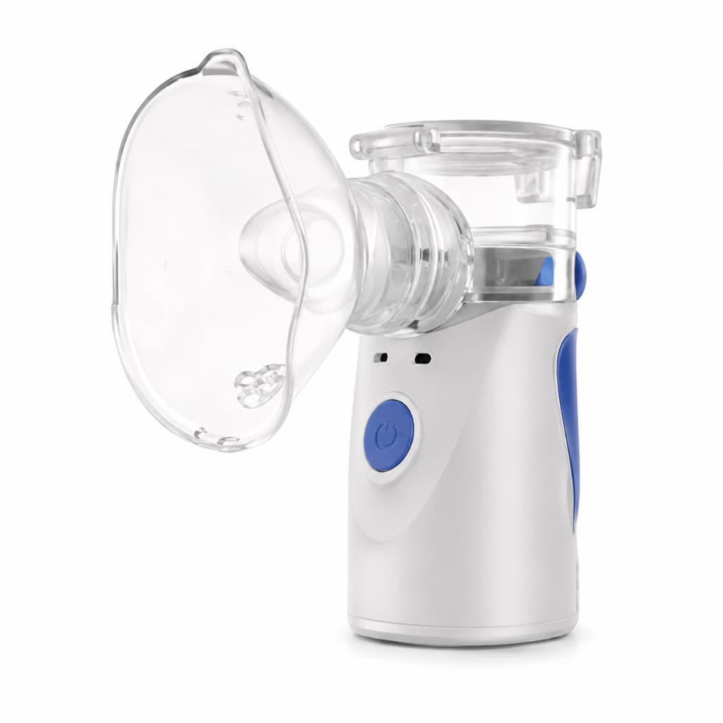 Nebulizador Ultra-Sônico De Ar Comprimido Inalador De Névoa Salina De Baixo Ruído