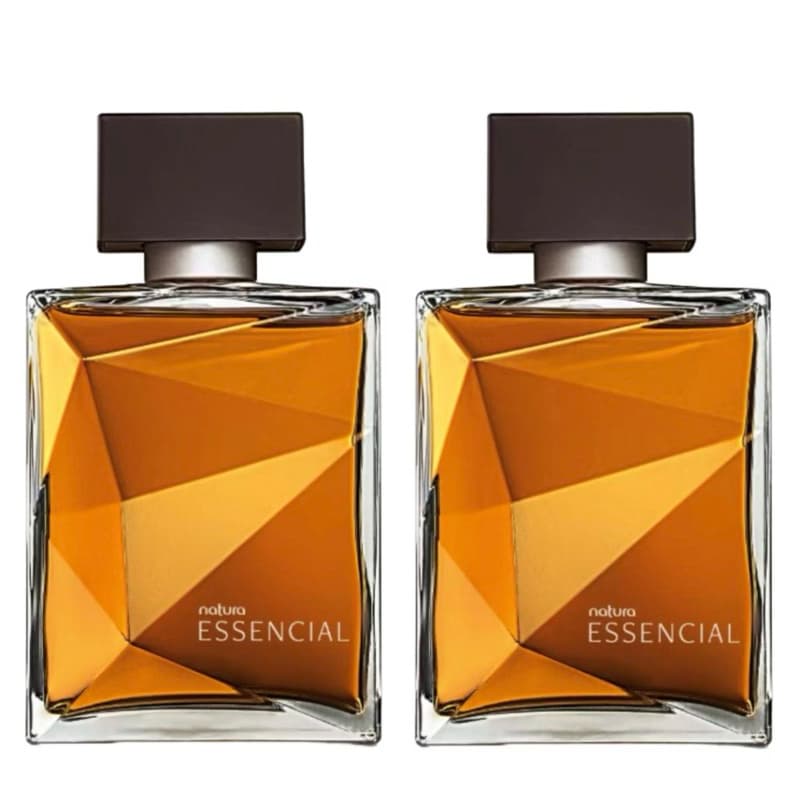 kit 02 perfumes essencial 100mls cada