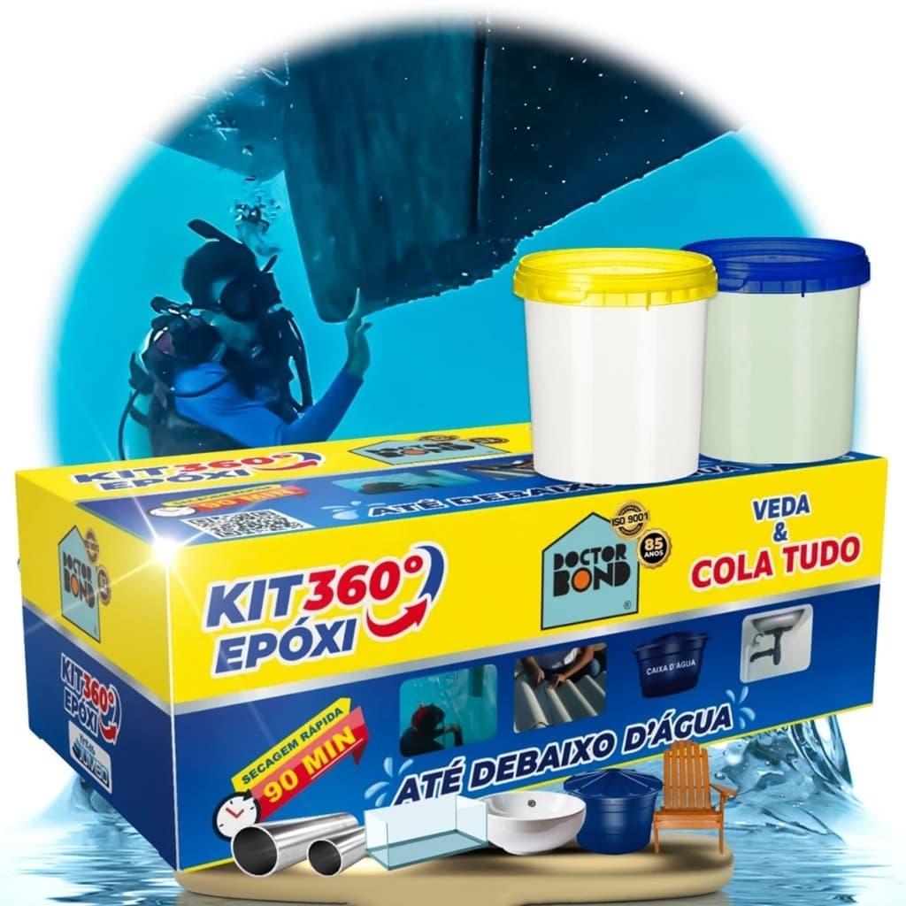 Massa Epóxi Vedatudo Original Doctorbond