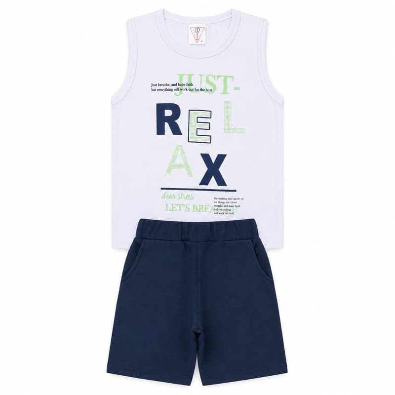 Conjunto Meninos Just Relax - JD Kids - 3900