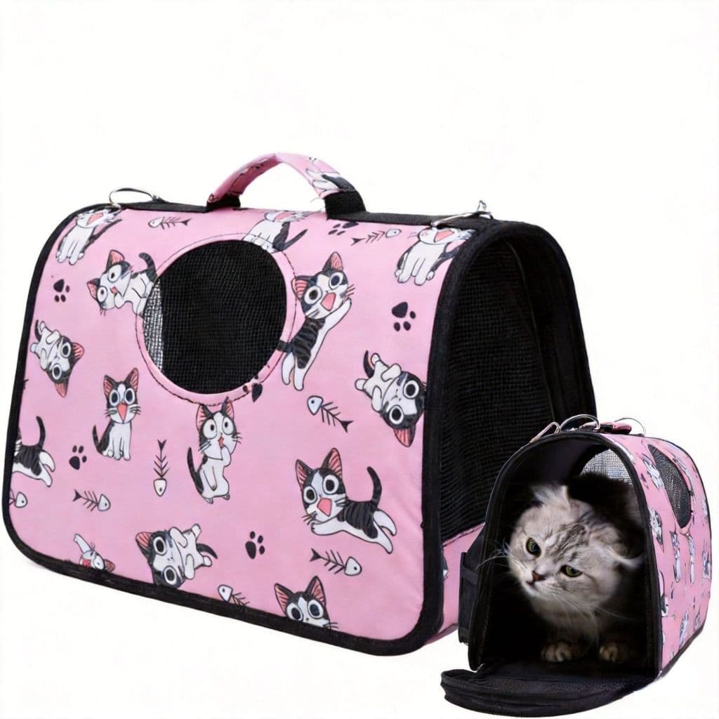 Bolsa Transporte Pet Gato Bolsa Pet Transporte Gato Grande Ventilada Apto Avião