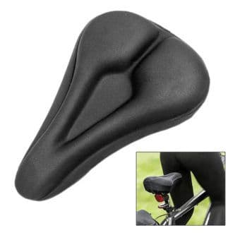Capa para Banco Selim Bike em Gel Silicone Ajustável
