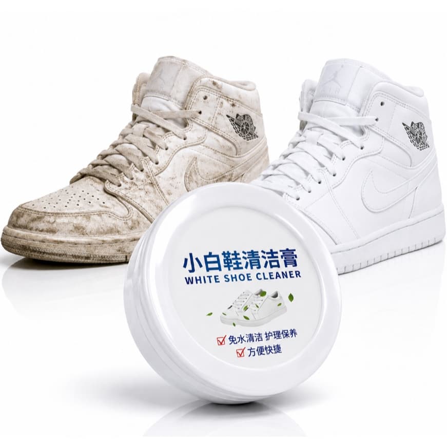 Pasta Mágica Limpa Tênis Branco Restaura e Clareia Sneakers Power Clean