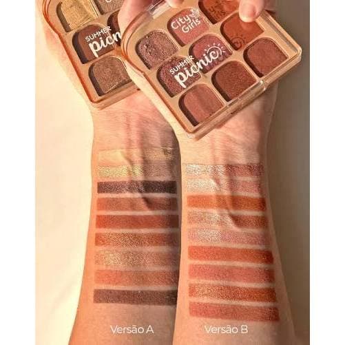 Paletas De Sombras Summer Picnic City Girls Para Todos Os Tipos De Pele