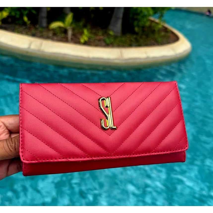 Carteira Feminina Grande Elegante com Porta Cartões e Divisórias