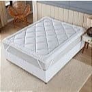 PROTETOR COLCHAO PILLOW TOP 400 FIOS SUPER MACIO CAMA DE HOTEL EM CASA