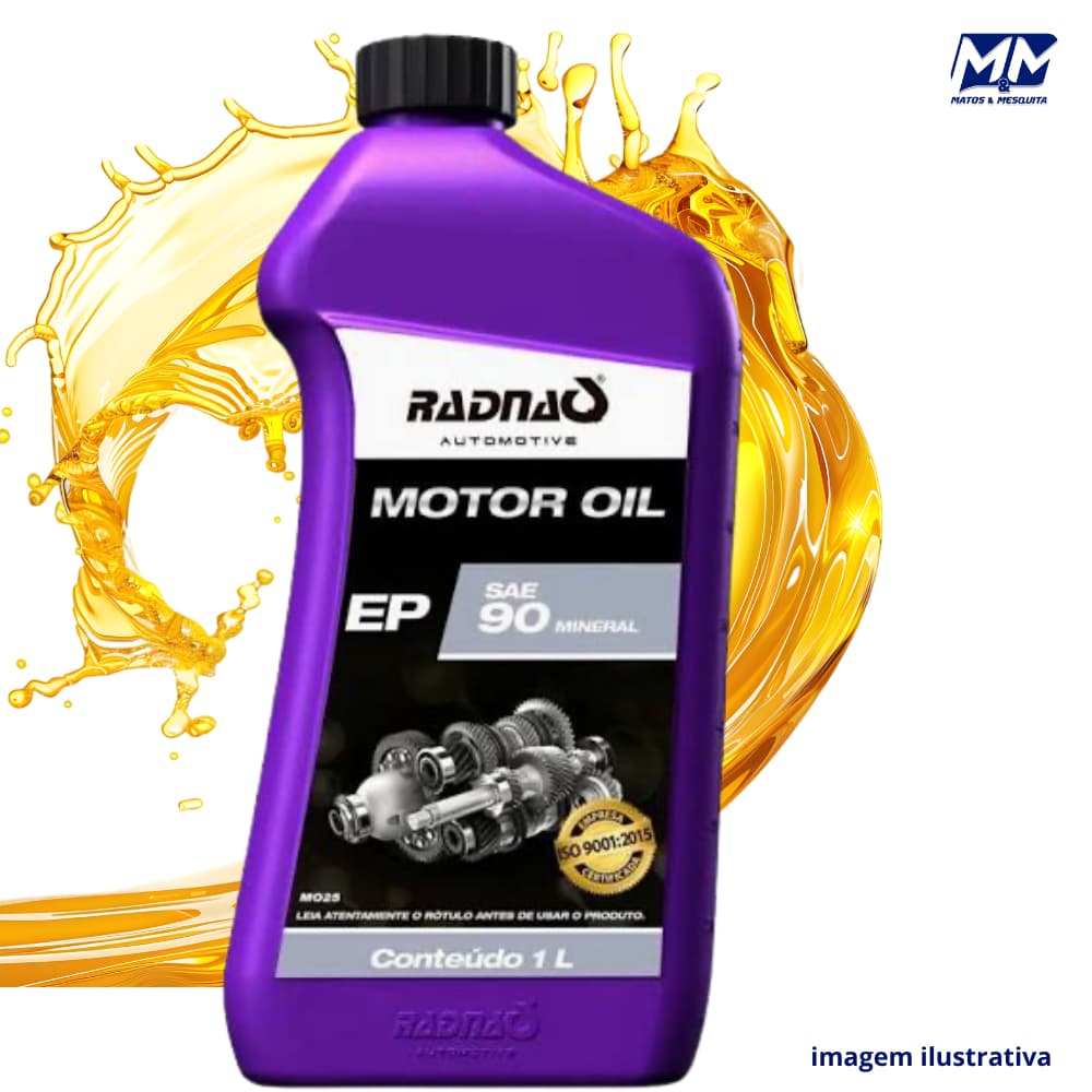 Oleo Ep 90 Câmbio Transmissão Diferencial Mineral 1LITRO