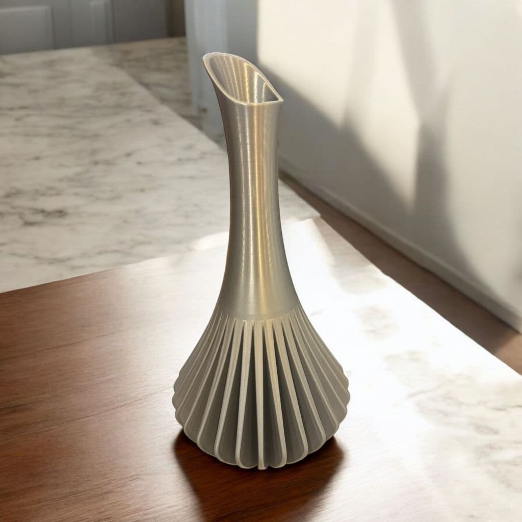 Vaso Solitário Rosê - Decoração Ambiente Interno Moderno - Salas - Escritórios - Decorativos