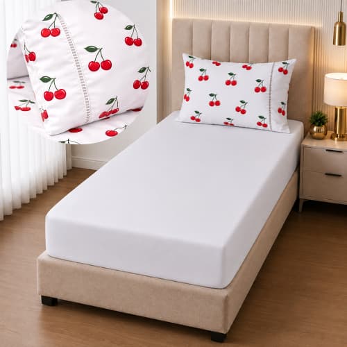 Jogo de Cama/FORRO DE CAMA  SOLTEIRO 2 PÇS  ALGODÃO- VARIAS ESTAMPAS