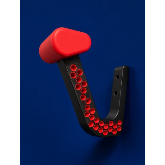 Suporte De Parede Capacete Moto Chaves Luvas Colmeia Esportivo Organizador Cabide Parede Resistente