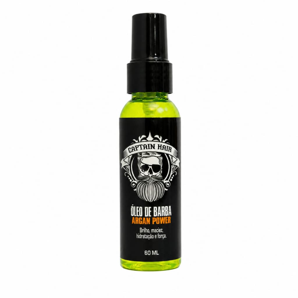 Óleo De Barba Captain Hair 60ml