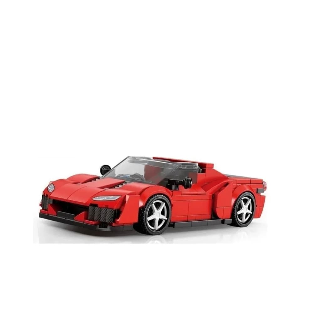 Carro Supercarro Conversível Lzy  Kit de Blocos  montar 298 Peças