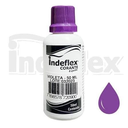 CORANTE INDEFLEX VIOLETA C/12 UNIDADES