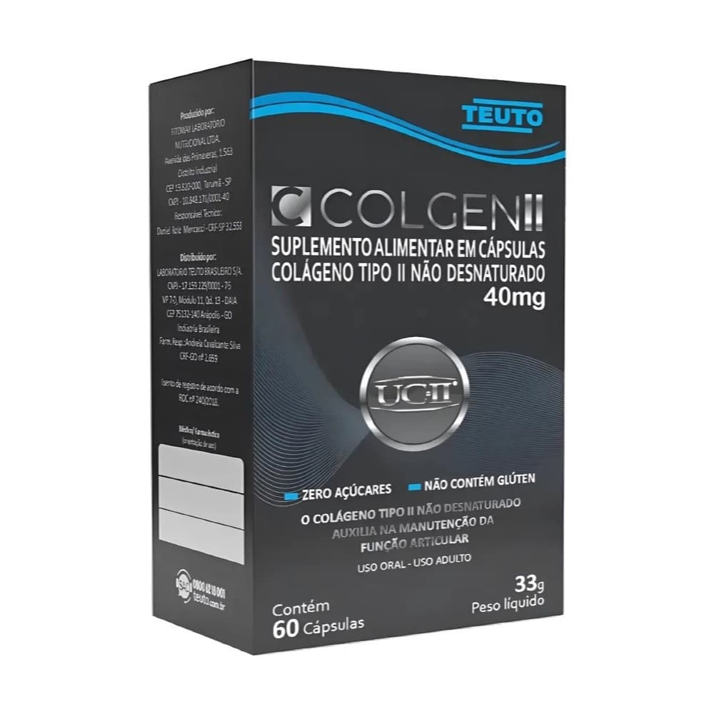 Colgen ll 40mg Com 60 Capsulas Teuto