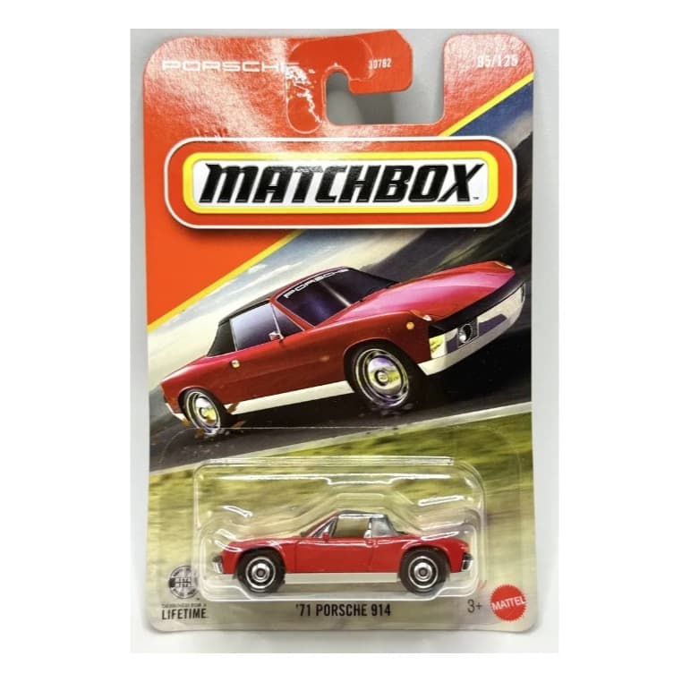 Matchbox Miniaturas Colecionáveis 95/125 71 Porsche 914 Ref 30782