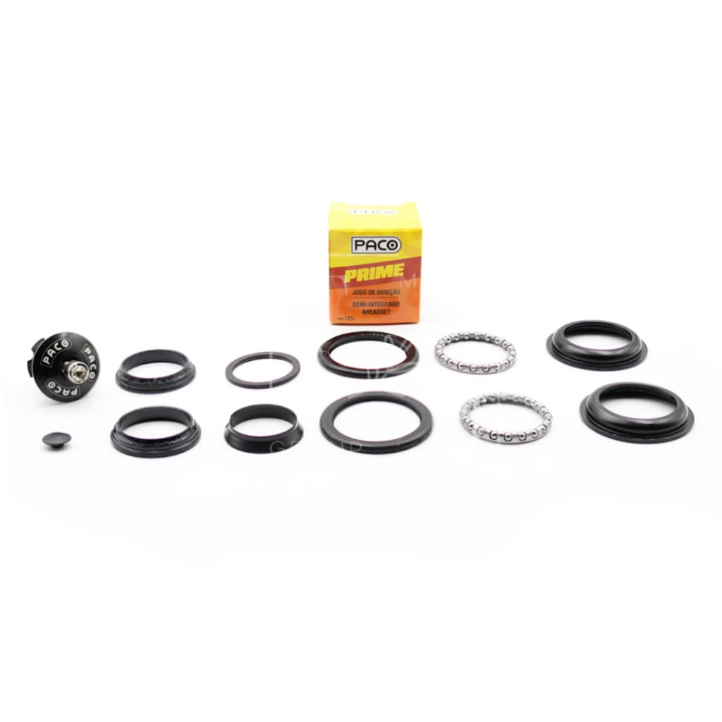 Jogo de Direção Mega Over Semi Integrada Headset 1.1/8*44*30 Paco para Bike Grau Mtb aro 26 29