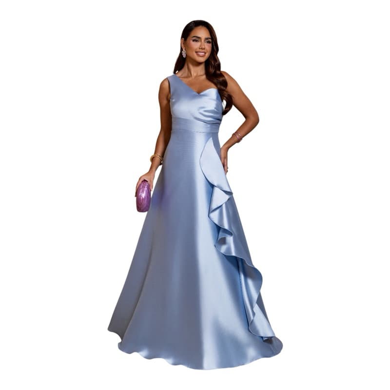 Vestido de Festa Feminino  Longo Madrinha Casamento