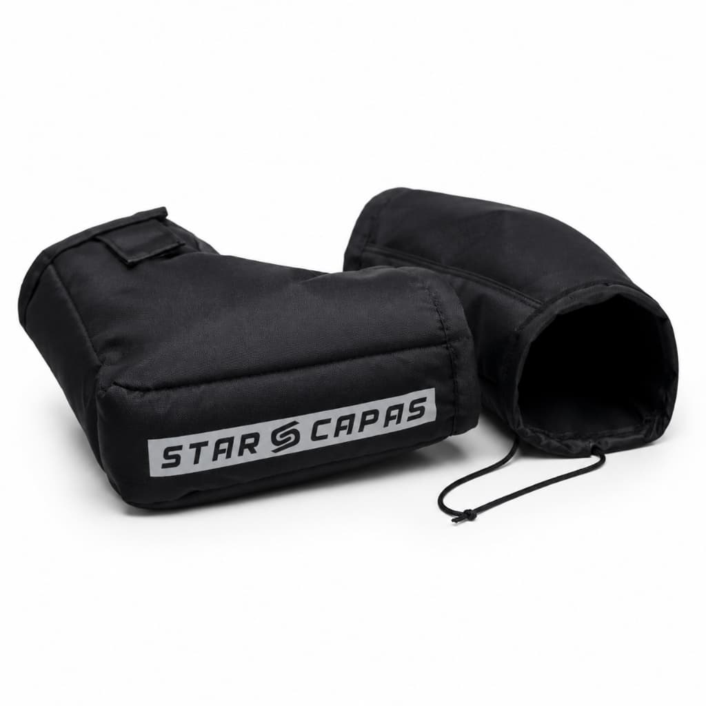 Luva Protetor de Mãos Guidão Moto Impermeável Frio Chuva Corta Vento Motociclista Universal Motoboy Inverno