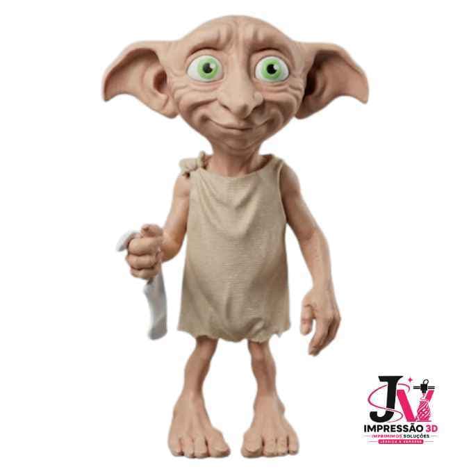 Boneco Dobby Harry Potter 15cm – Impresso em 3D