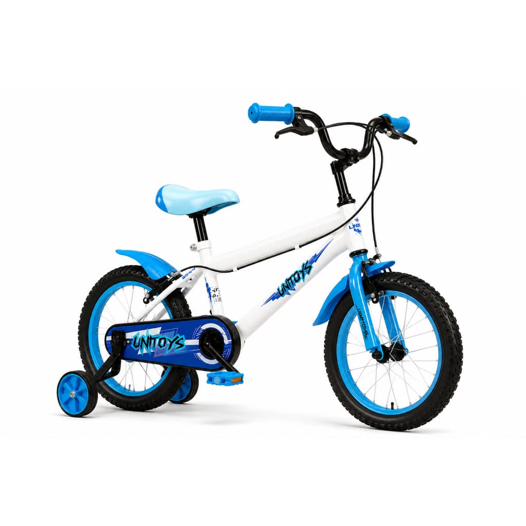 Bicicleta Infantil Unitoys Aro 16 Com Rodinhas Removíveis Menino Menina Bike