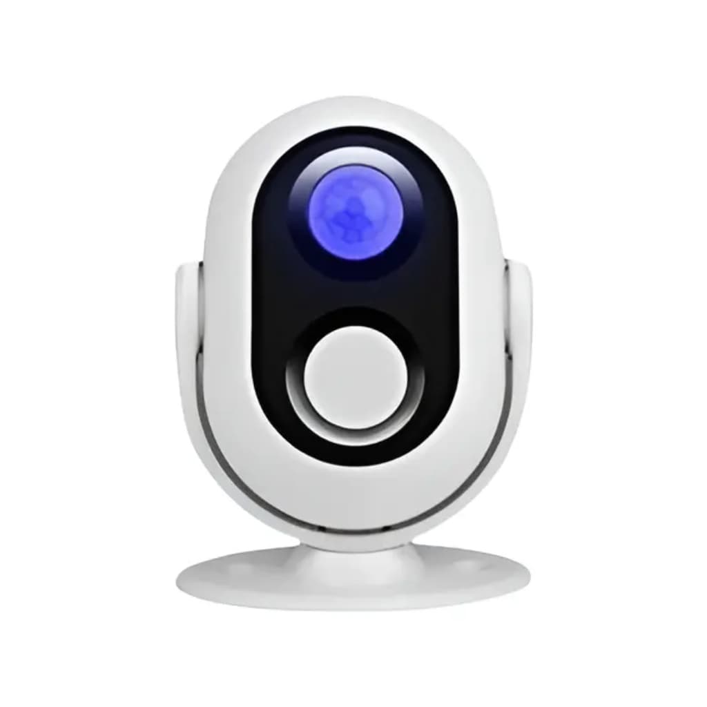 Sensor de Presença Alarme Infravermelho 3 em 1 Campainha Loja Casa Anti Furto Sem Fio Sirene B-Max
