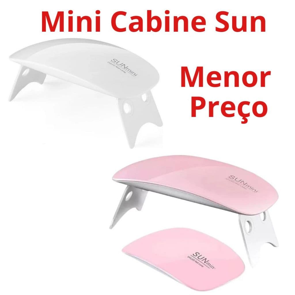 Cabine Mini Sun Secador De Unhas Gel Led Uv