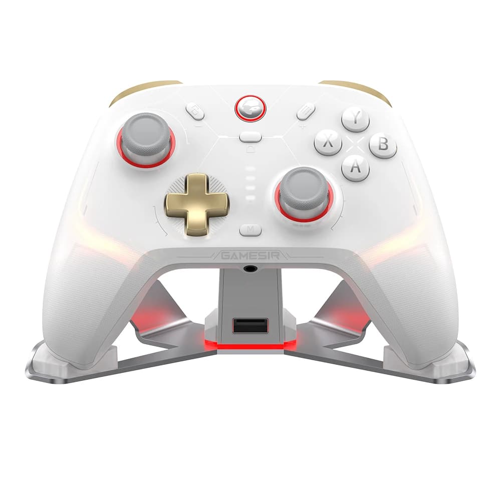 Controle GameSir Cyclone 2 com Dock, Hall Effect TMR, Giroscópio, 1000Hz para PC/Switch/Android/IOS
